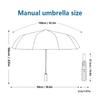 1pc Blues Football Splash Moment Portable Household Essential Folding Umbrella, Durable Iron Frame Structure, Iron Rod Design,