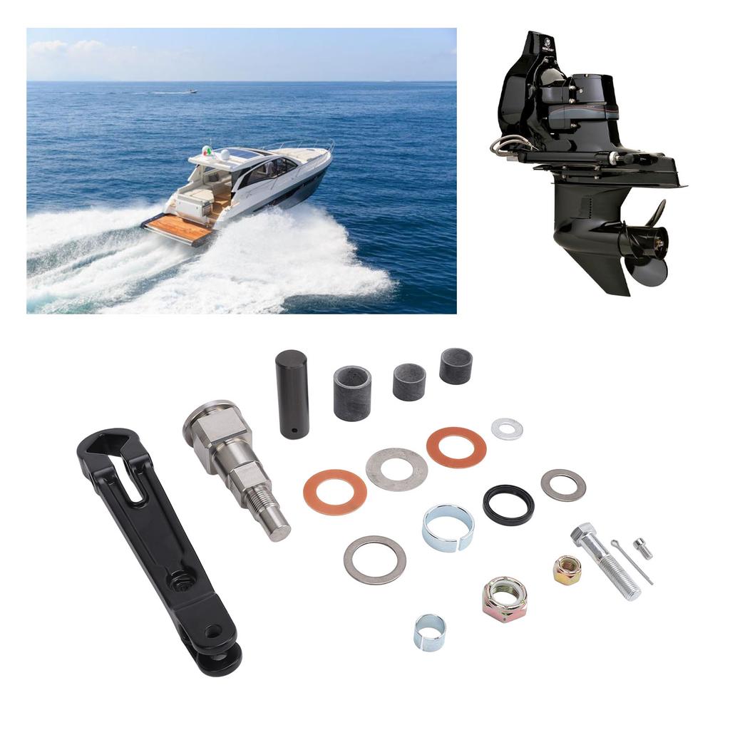 Upper Gimbal Steering Arm Shaft Pin Long Lasting Use 866322A01 for MerCruiser Bravo Alpha One Gen 2 866718A01 98230A1