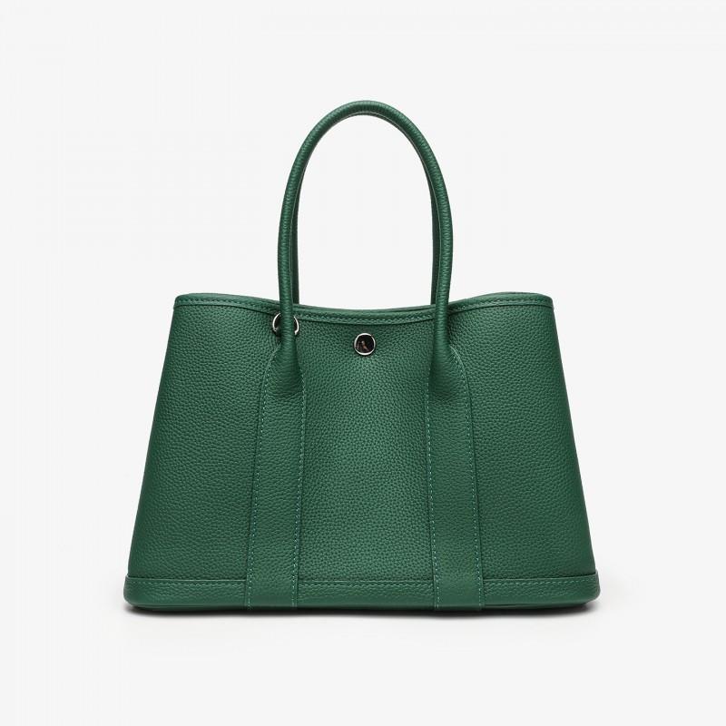 Fashionable First-layer Cowhide Large-capacity Garden Bag All-matching One-shoulder Portable Cross-body Women