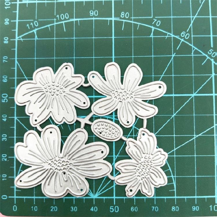Metal Cutting Dies Daisy Flower Scrapbooking Stencil Scrapbooking Stencil DIY