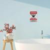 Antique Bees Beware Warning Tin Sign Farmhouse Decor Rustic Wall Art