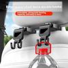 Universal Car Headrest Hook Heavy Duty Load Bearing Easy Installation Holds Bags Groceries Purses Keeps Car Interior Neat