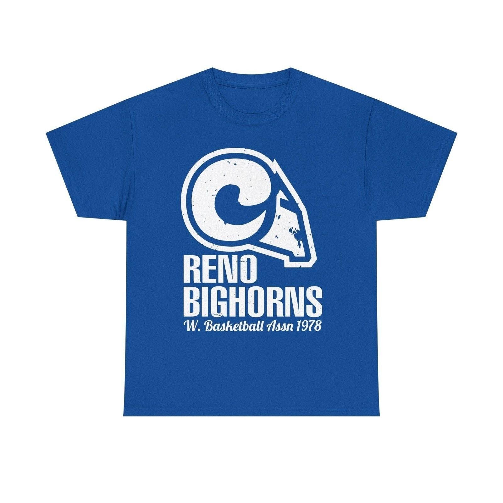 Reno Bighorns Nevada Basketball 1978-1979 T-shirt XL