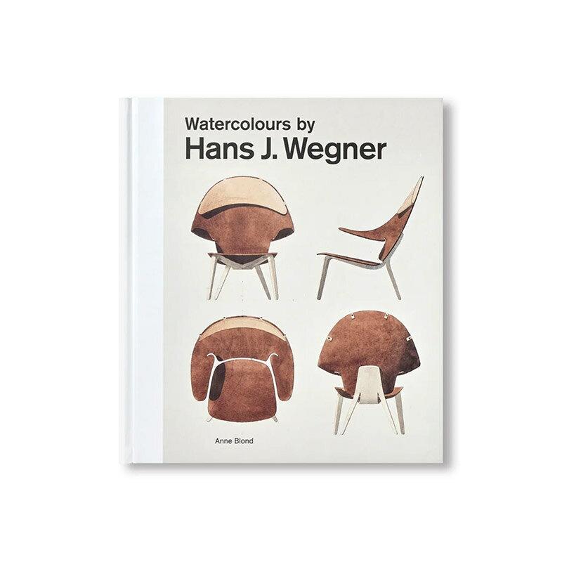 Hans J. Wegner Watercolours Art Book Hardcover Coffee Table Photography Props Scandinavian Denmark Stylish Furniture Design