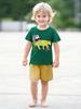 Little Maven Boys' Summer Cartoon Animal Outfit - European & American Style