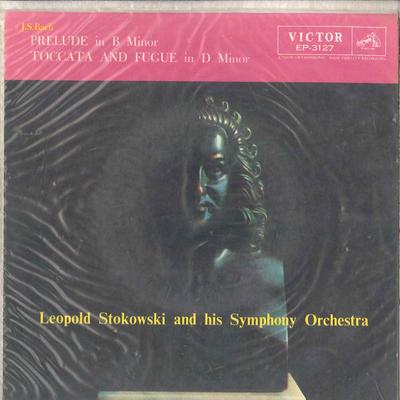 7inch Record LEOPOLD STAKAWSKI & HIS SYMPHONY OR - Bach: Prelude In B Minor / Toccata  EP3127 VICTOR Japan Pop Used