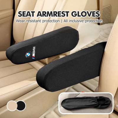 Car Armrests Cover Centre Console Front Seat Armrest Protector For M Performance E36 E46 E60 E90 E91 E92 E93 F30 F20