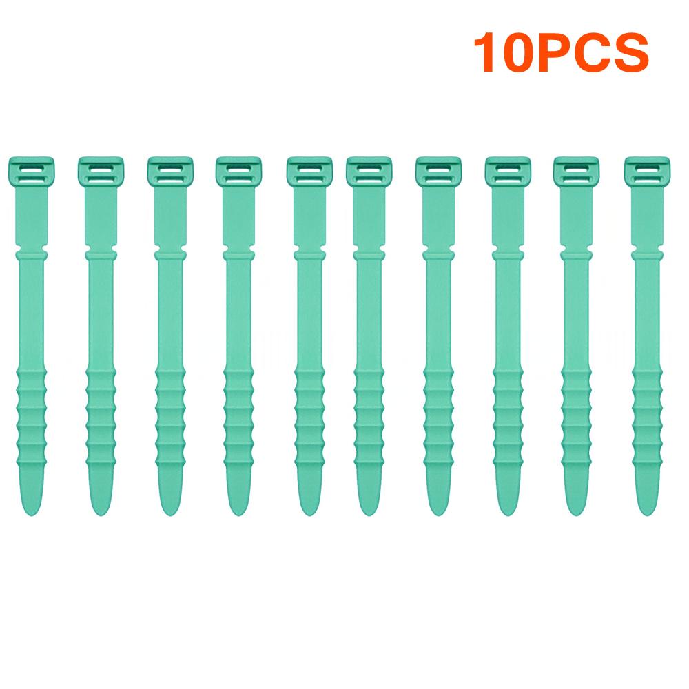 11/1/pcs Reusable Soft Silicone Fastening Cable Ties Cord Organizer for Earphone Mouse Cable Winder Portable Wire Organizer