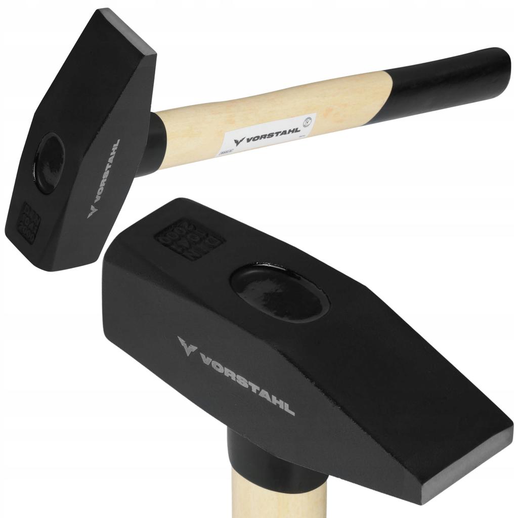 LOCKSMITH HAMMER Steel Hardened Wooden Handle Forged > 500g < Vorstahl