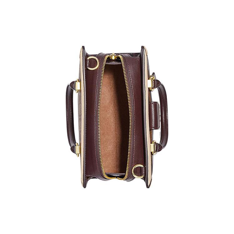 New COACH Grace With Cow Leather Shoulder Bag Crossbody Bag Handbag Regular Women's Khaki CC142-IMUPM