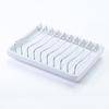 Single Layer Steel Soap Rack Drainage Bath Tray Holder Dish Container Box Shower Bathroom Products Household Merchandises Home