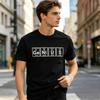 Science Eleunisexts Unisex Tshirt Genius Ge Ni U S Graphic Print Casual Short Sleeve Tee For Daily Street Style