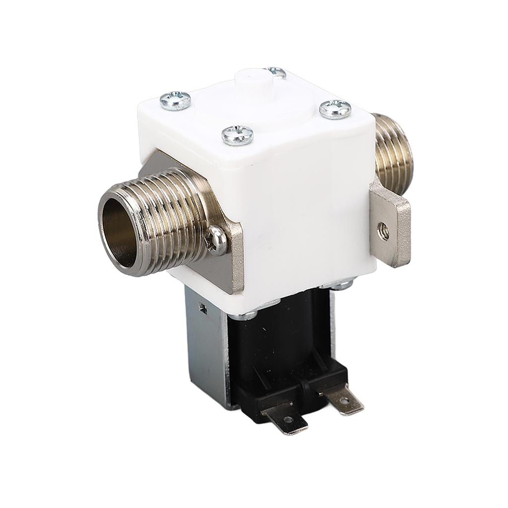 Zawór Wlotowy Podgrzewacza Wody Mosiężna Cewka Obudowa PC Dobre Uszczelnienie G12in Elektryczny Zawór Elektromagnetyczny DC12V