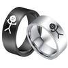 8MM Ladies Cartoon Smile Face Rings Jewelry