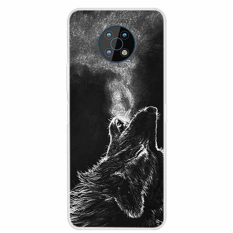 For Nokia G50 Cases G20 G10 G300 Clear Marble Soft Silicone Phone Cases for Nokia G50 5G Back Covers Bumper For NokiaG20 G 50 5G