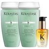 Kérastase Dual Function Shampoo & Elixir Ultime Hair Oil Set