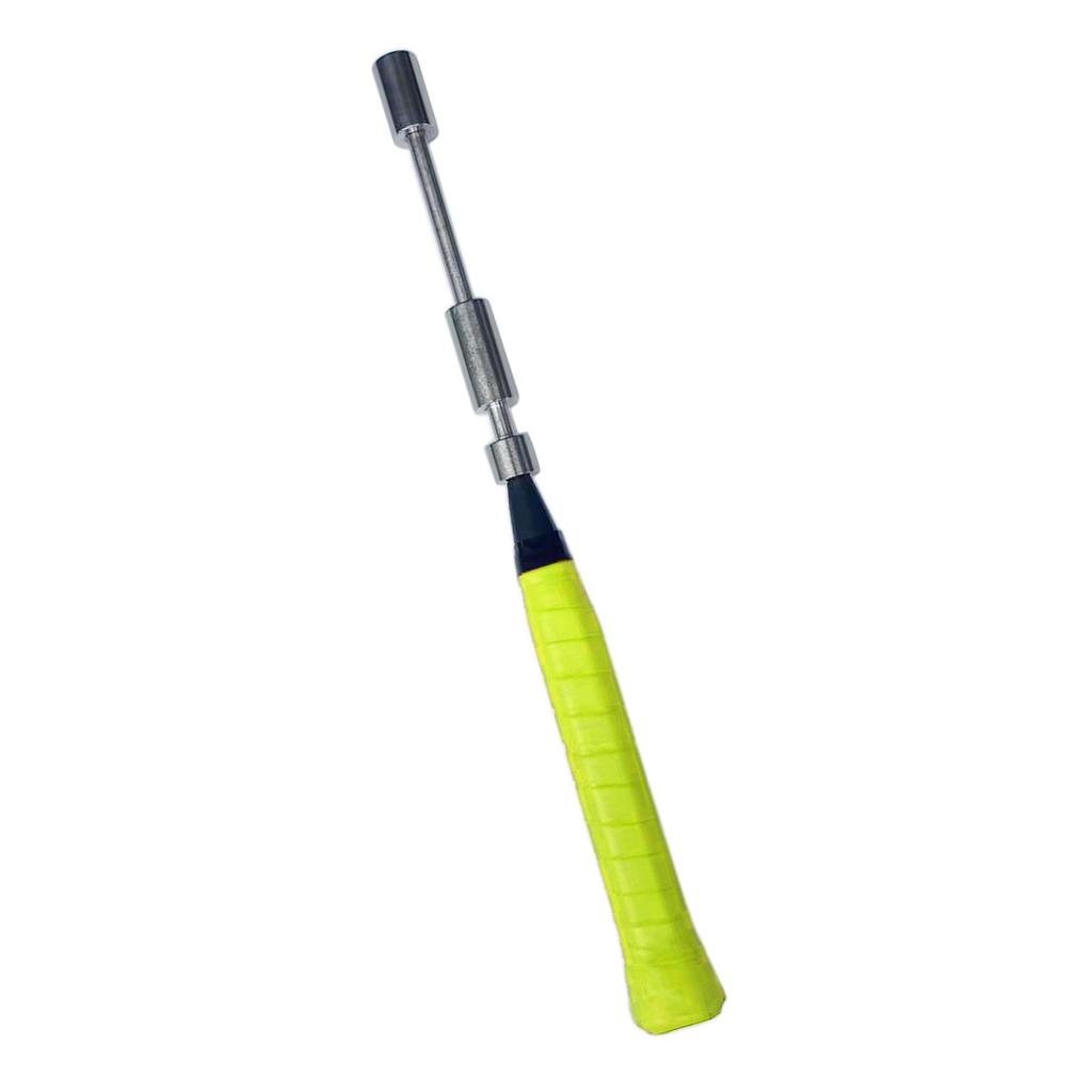 Badminton Training Racket Rod Power Enhance Badminton Racket Swing Trainer for Speed Outdoor Indoor Impact Adults