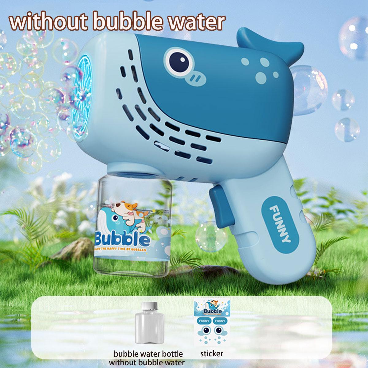 

Cute Full-Automatic Bubble Machine Toy for Children Outdoor Bubble Blowing Game Unicorn with Light Kids Toy(without Bubble Water синий