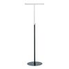 Tamatoshi Assembled Slim Clothes Black Heavy-Duty, T-Shaped Rack,