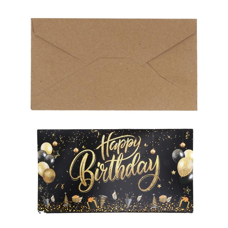 Money Birthday Card Birthday Cash Envelopes Folding Cash Holder Greeting Envelop Creative Money Box Folding Cash Gift Envelope