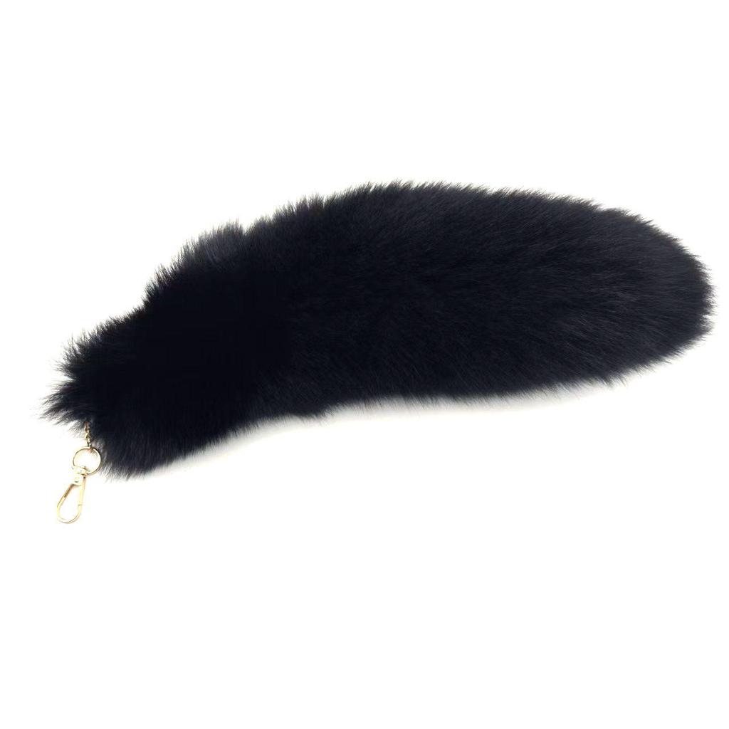 Hänge Nyckelring med Rävsvans & Handväskcharm Tillbehör