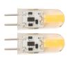 2PCS Silicone LED Light Bulb GY6.35 COB 1505 3W 12V 300LM for Cabinets Closets Outdoor Home Office