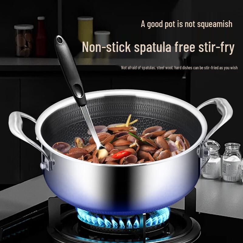 ZISIZ 316 Stainless Steel 26cm Multi-Purpose Pot with Lid