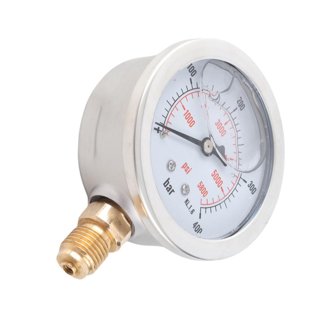0‑400BAR 0‑5800PSI G1/4 68mm  Hydraulic Pressure Gauge Meter Air Pressure Gauge Hydraulic Gauge Pressure Gauge Manometer