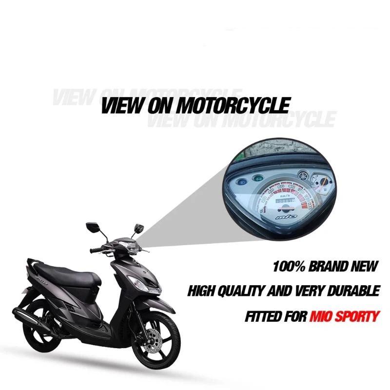 Clear Motorcycle Speedometer Cover For Mio Sporty Scratch Proof For Motorbike Repair Modification