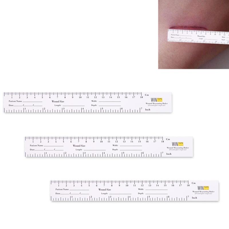 Paper Tape Measure Disposable Wound Measuring Ruler Educare Measuring Tape Wound Measurement Tool Me dical Measurement