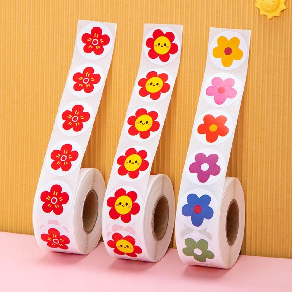 

500pcs/roll Cute Kindergarten Children Stickers Teacher Praise Encourage Stickers Children style 3