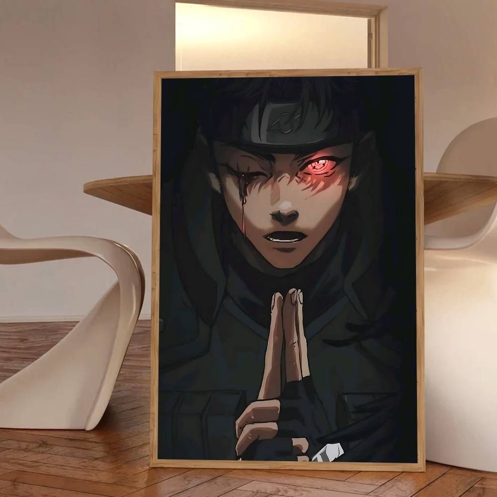 Anime Character Uchiha Shisui N-Naruto Posters HD Print Vintage Wall Art Decor for Home Study Room