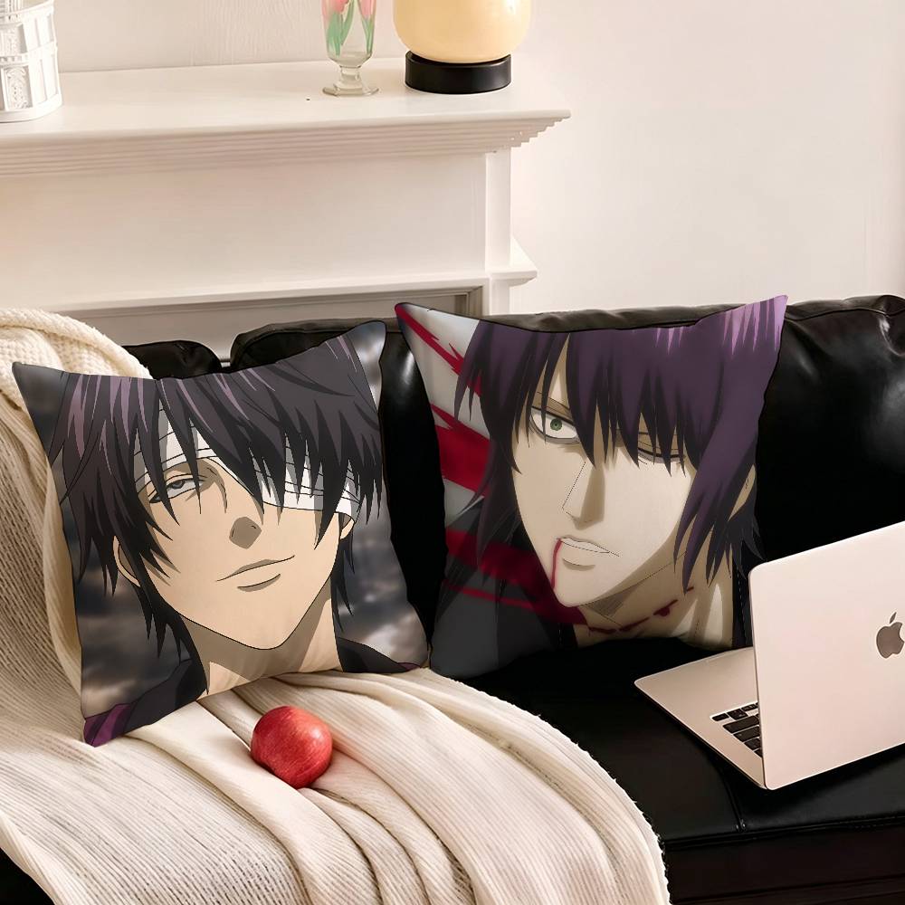 1pc Takasugi Shinsuke Anime Cartoon Characters Pillow Case Fashion Square Pillowcase Bedroom Sofa Room Ins Decoration Leisure