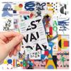 40Pcs/Set Bauhaus Avant-Garde Art Poster Painting Cool Graffiti Abstract Sticker Skateboard Phone Laptop Luggage Decals Stickers