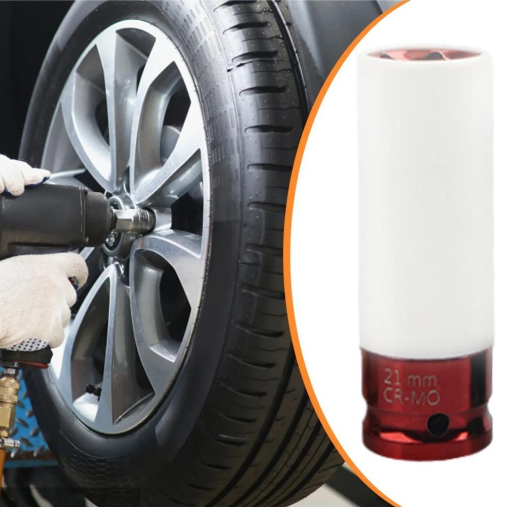 17/19/21/22mm hex socket pneumatic wrench tire screw socket 1/2 inch drive wheel protector impact socket automotive disassembly