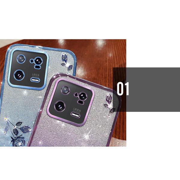 For Xiaomi 11T 12T 13T 12 13 14 Pro Lite Ultra Poco x3 f3 f5 c50 x4 f4 x5 m4 Soft Glitter Rhinestones Shiny Diamond Case