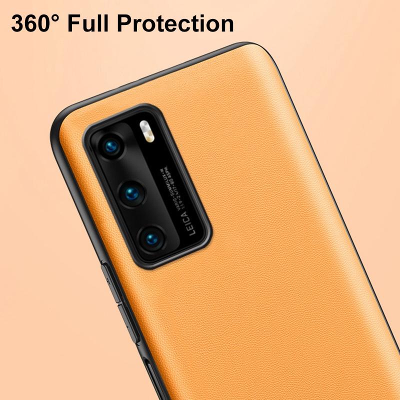Luxury Leather Phone Case For Huawei P20 P30 Pro P40 Lite Y8P Y7A Y9S P Smart Z S Pro 2019 2021 Cover Case For Honor 8X 9X Pro