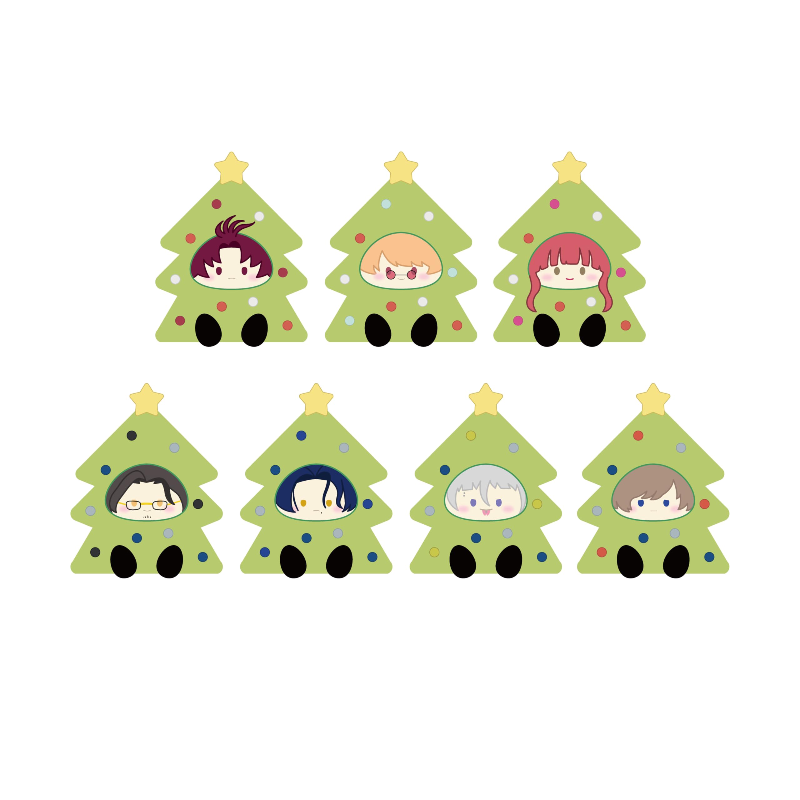 

Paradox Live Украшение Tapinui Том 1 Коробка из 7 предметов