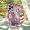 Phone Case: 2D Flat, Fits iPhone 12Pro, 13, 14, 15, 16, 17, 18, Phone Decor, Cherry Blossom Boat, Perfect Holiday Gift for Christmas and Halloween