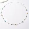 An Elegant Vintage-Style Casual Long Sweater Necklace Made of Artificial Crystal, Suitable for Women for Daily Gatherings, Shopping