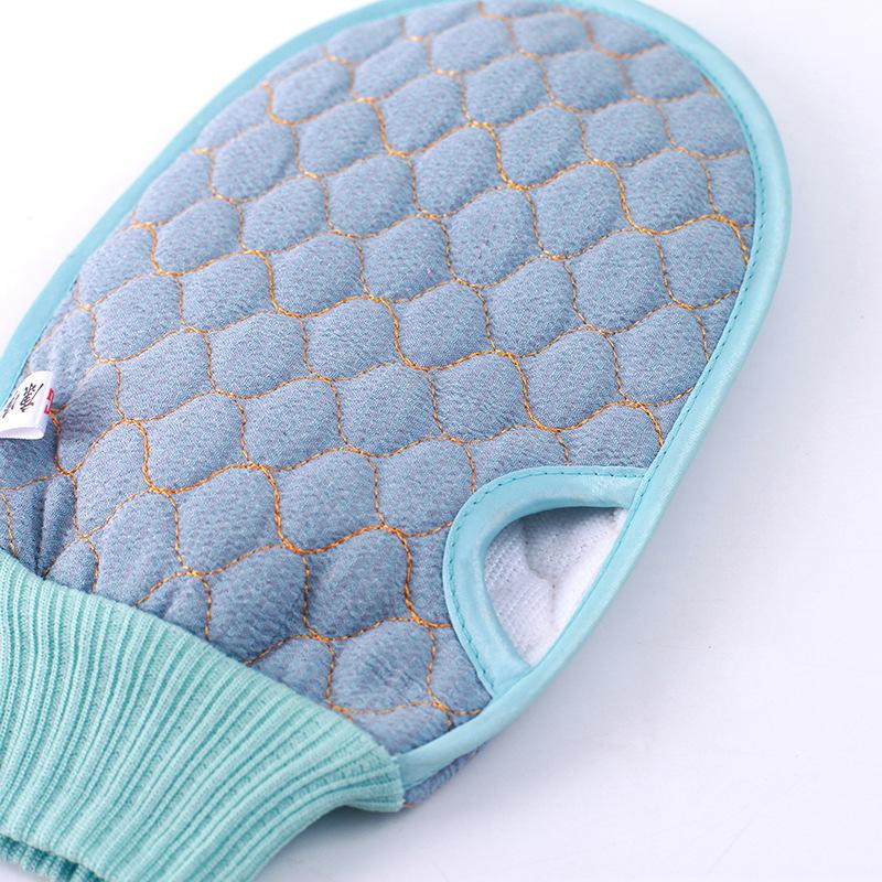 Double-Sided Exfoliating Bath Mitt: Strong Scrubbing for Mud, Stain, and Dust Removal - Perfect for Men and Women