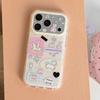 Cartoon Double Layer Rabbit Pony iPhone 15/16/17 Pro Max Anti-Drop Case
