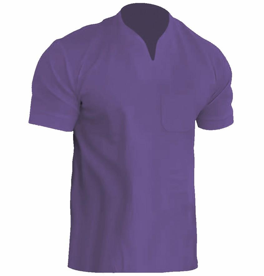 GMXIA Men's Fashion Casual Summer Spring Short Sleeve V-Neck Blouses & Shirts