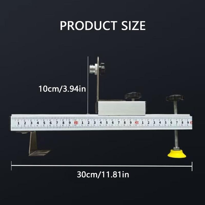 Lightweight Level Wall Mount Brackets Multifunction  Level Wall Mount Aluminum Brackets with Scale for Reliable Performances