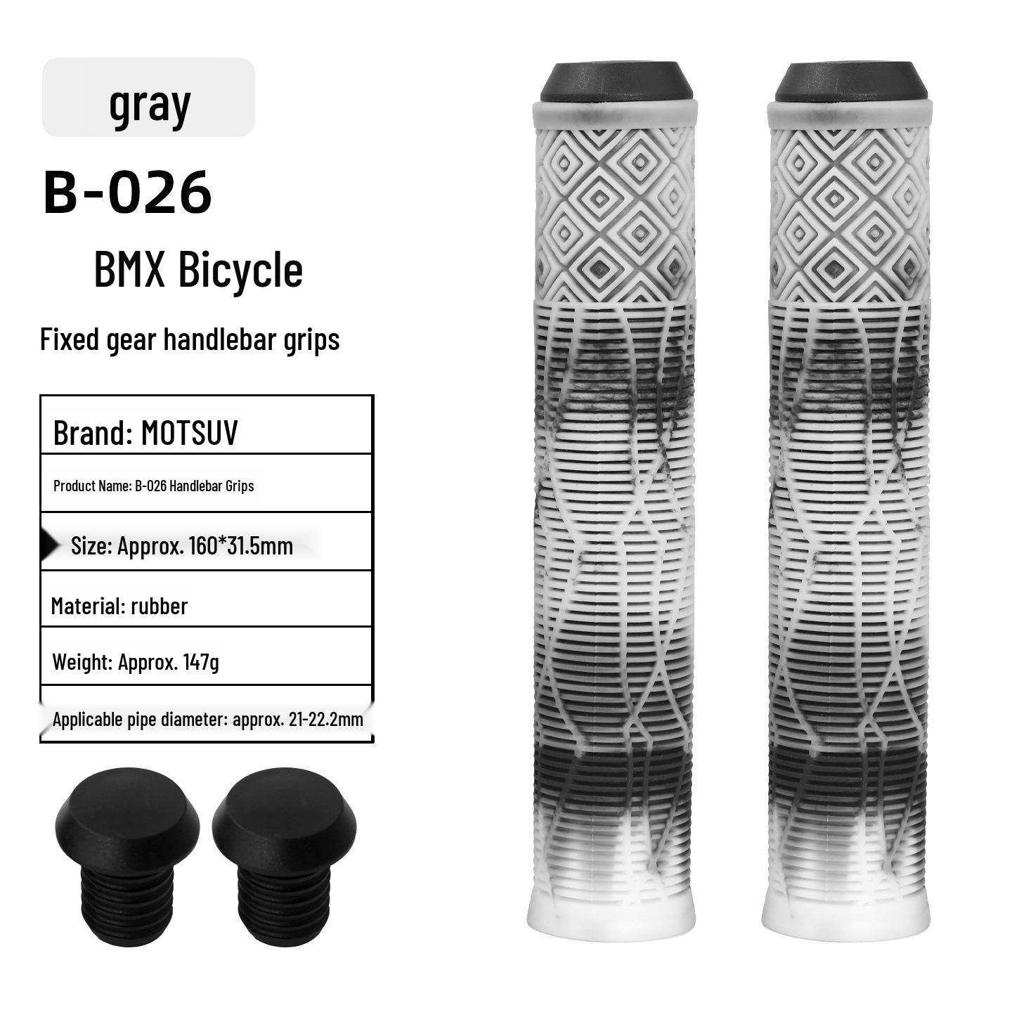 

165 мм Двухцветная Резиновая Рукоятка BMX Фикс Gear Самокат Мягкая Ручка для Горного Велосипеда 165MM Extended Grip