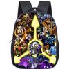 Cartoon Mord Drohnen Rucksack für Jungen Mädchen Uzi und N Aufdruck Schultasche 12 Zoll Kindergarten Kleinkind Schultaschen Kinderrucksack