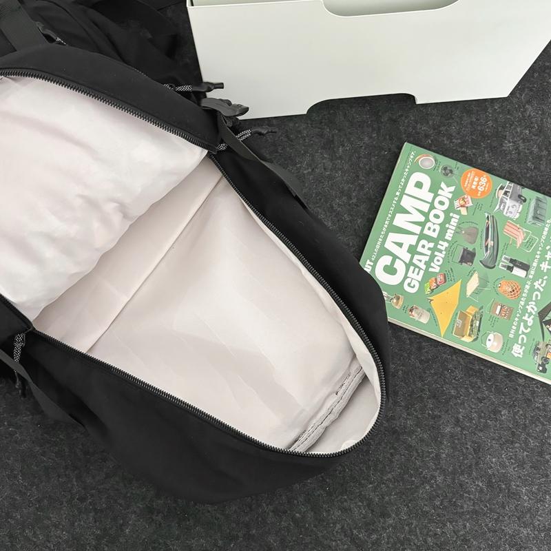 Männer Einfarbig Rucksack Frauen Große Kapazität Reise Rucksack Student Schul