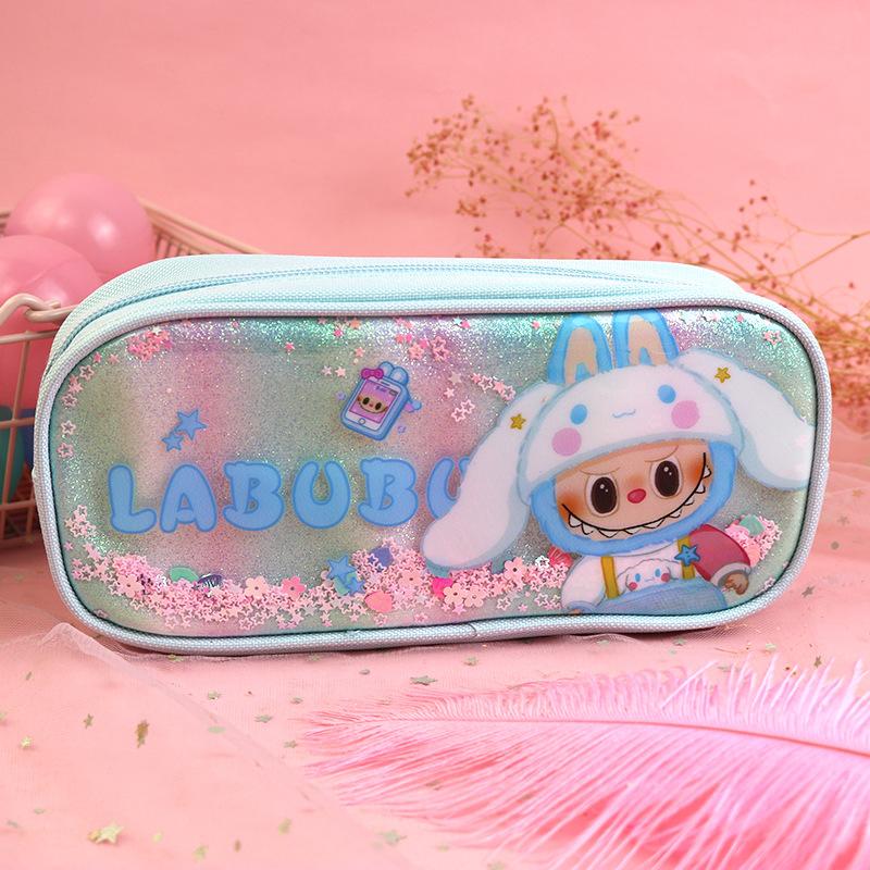 

Плюшевый пенал большой вместимости Милый пенал «Зыбучий песок», школьный пенал для ученика начальной и средней школы, подарок