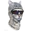 3D Animal Face Mask with Ears, Quick-Drying Full Face Balaclava/Balaclava for Airsoft, Cycling, Motorcycles, Outdoor Activities, and Cosplay (Cat)