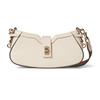 Leather Crossbody Bag, Shoulder Bag Women's Ivory White 786015-AADHE-9589